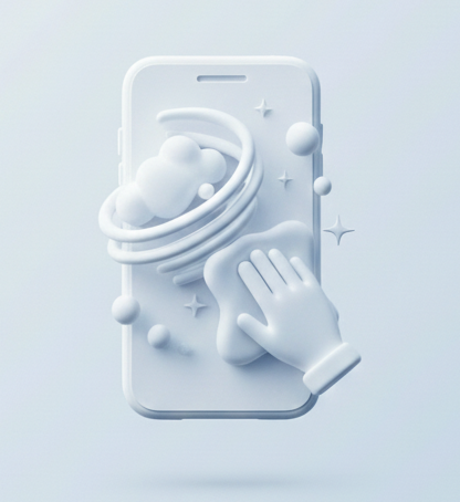 Pulizia smartphone