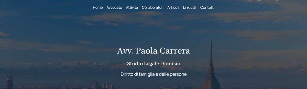 Avv. Paola Carrera